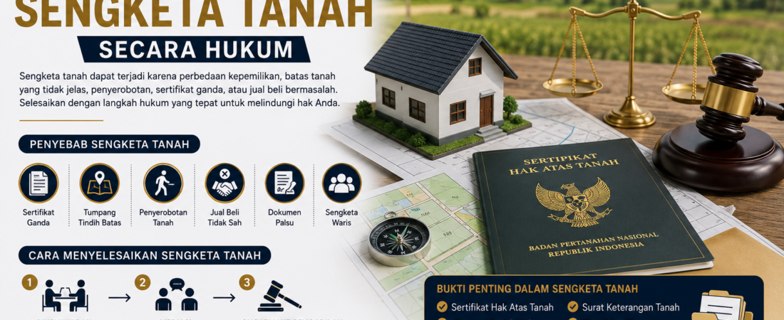 Bagaimana Cara Menyelesaikan Sengketa Tanah Secara Hukum