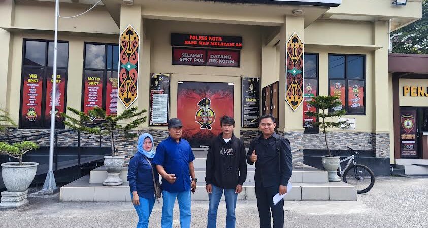 Riyan Law Firm Dampingi Klien Berikan Keterangan Pelapor di Polres Kotawaringin Timur