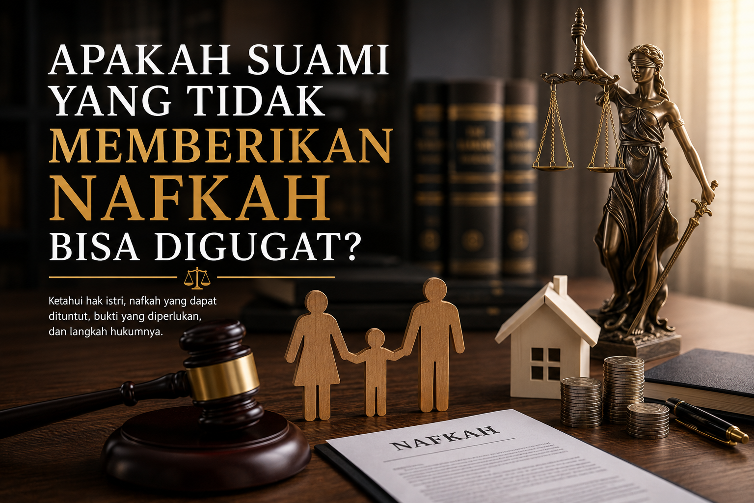 Apakah Suami yang Tidak Memberikan Nafkah Bisa Digugat